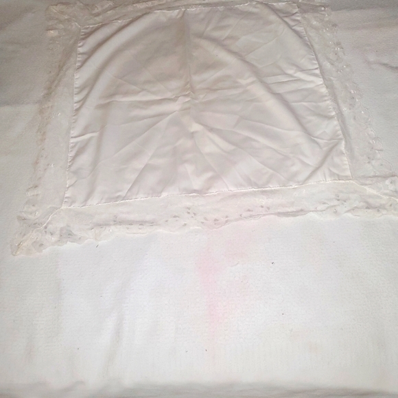 White on White Linen Dress Handkerchief - Picture 1 of 3